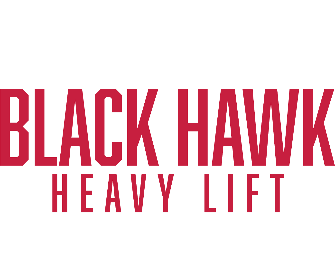 What are the Black Hawk Heavy Lift weight limits? Black Hawk Heavy